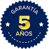 Garantía de 5 Años